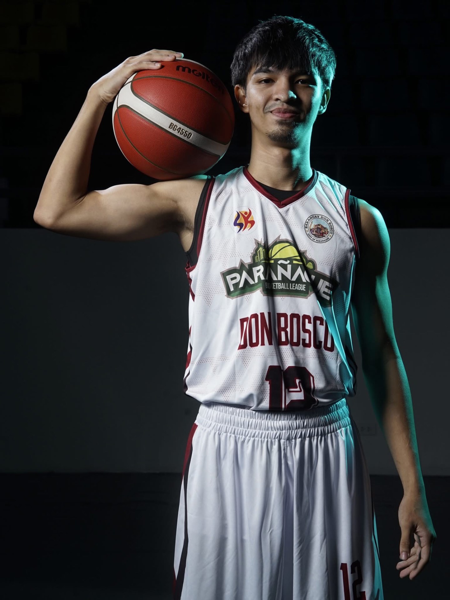 Gab Bosch with basketball